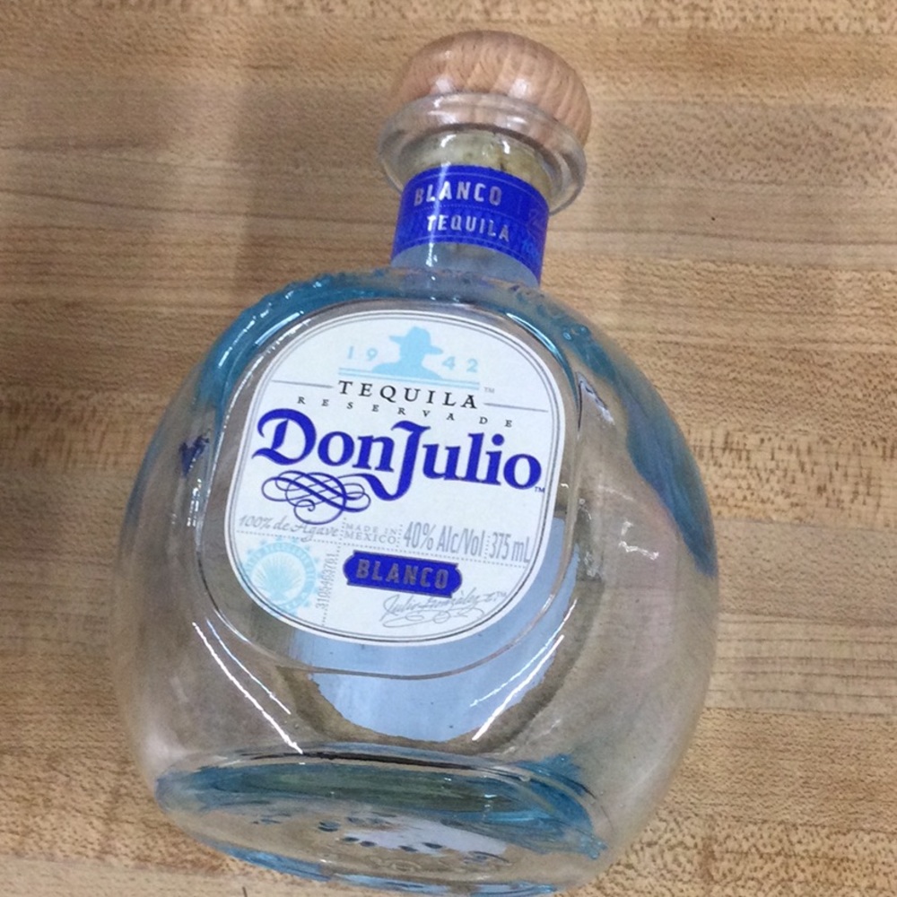 Don Julio Empty Liquor Bottle